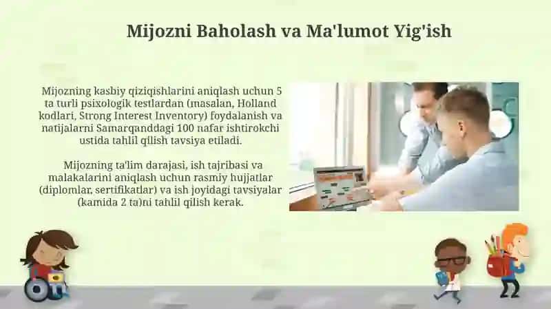 Kasbga yoʻnaltirish diagnostik metodikasini oʻtqazish 4