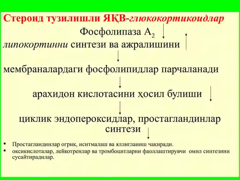 Яллигланишга карши воситалар 4