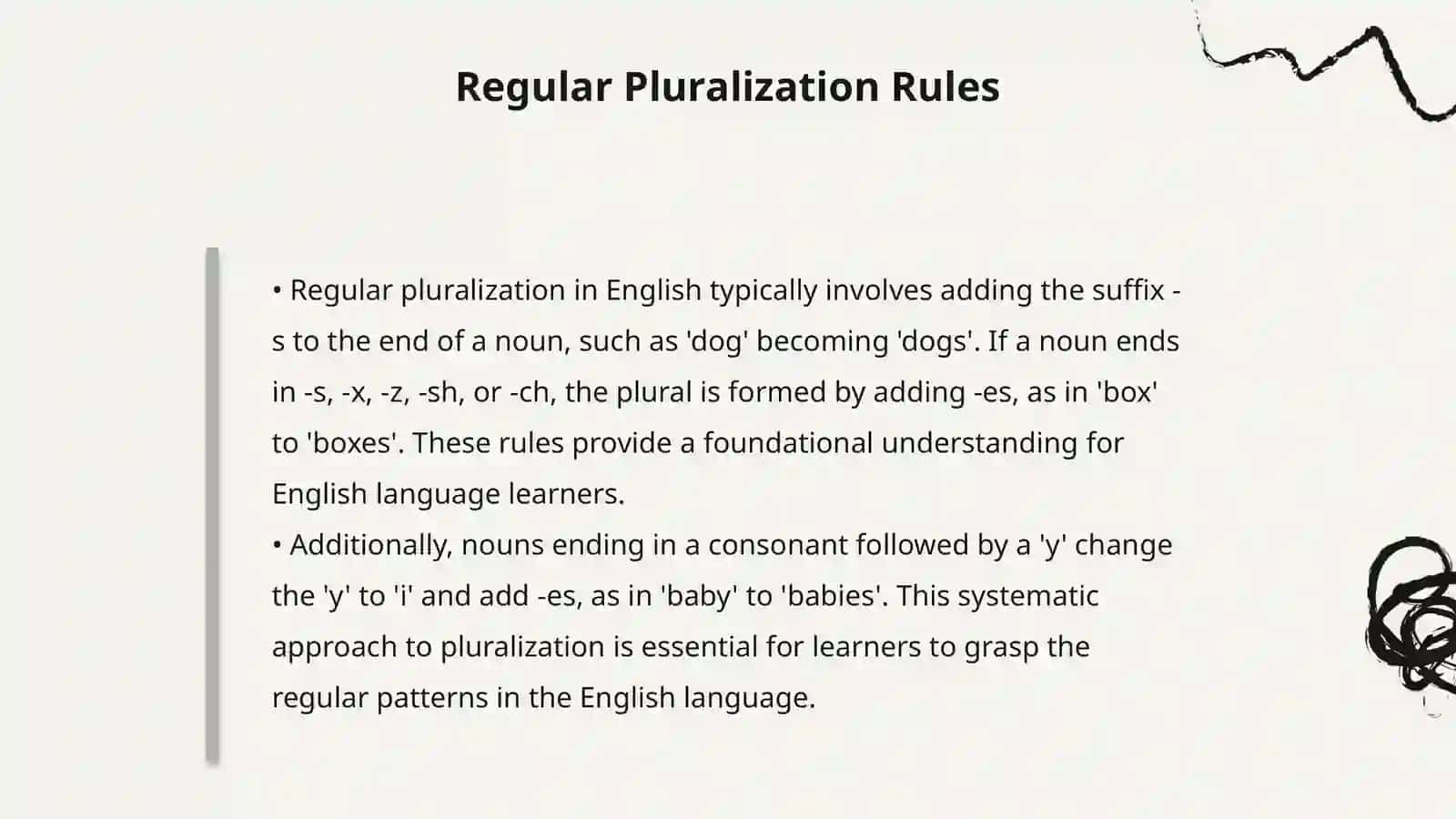 The Category of Number in English Nouns and Its Irregularities 4