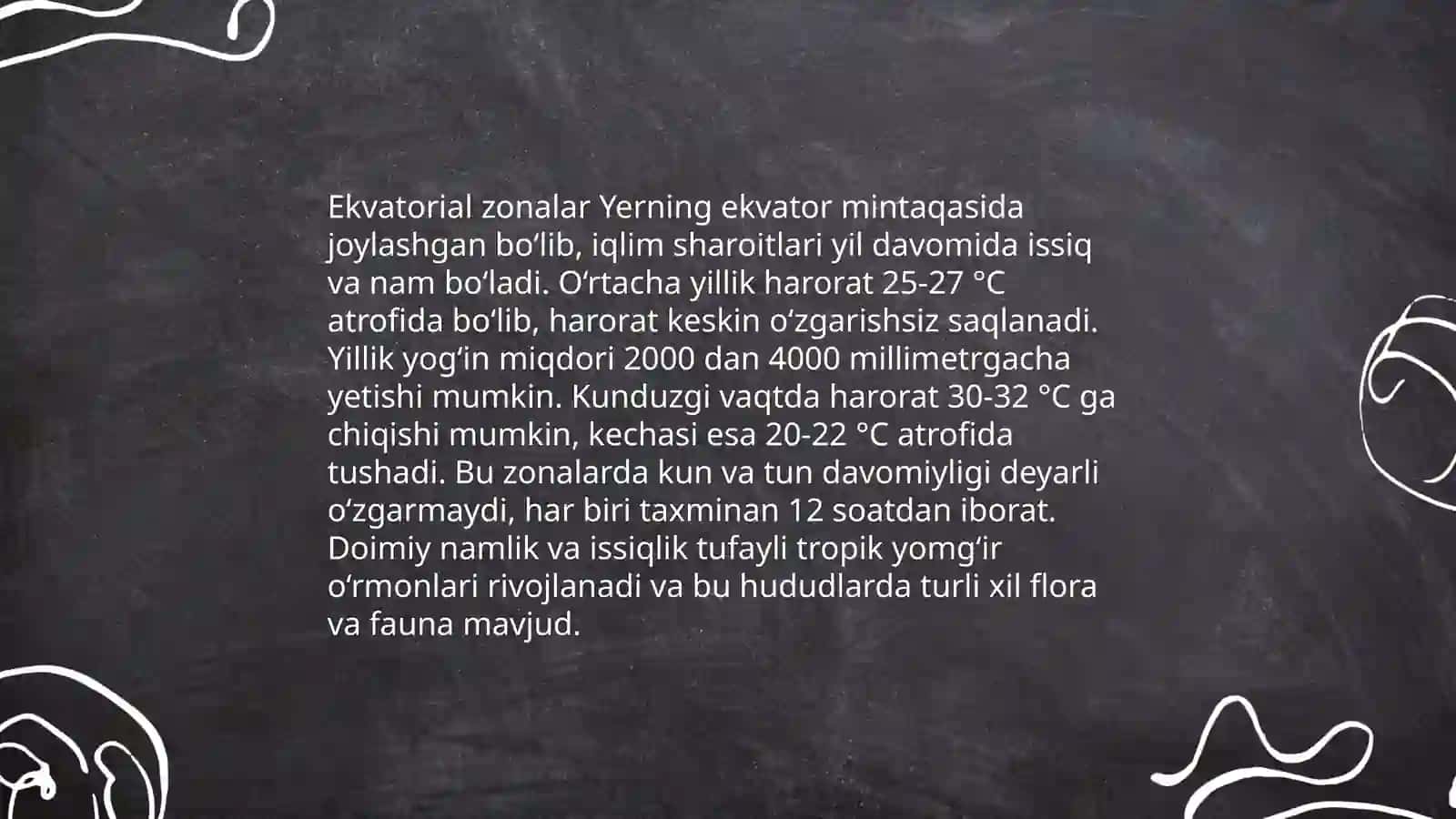 Ekvatoreal zonasi tuproqlarini o'rganish 4