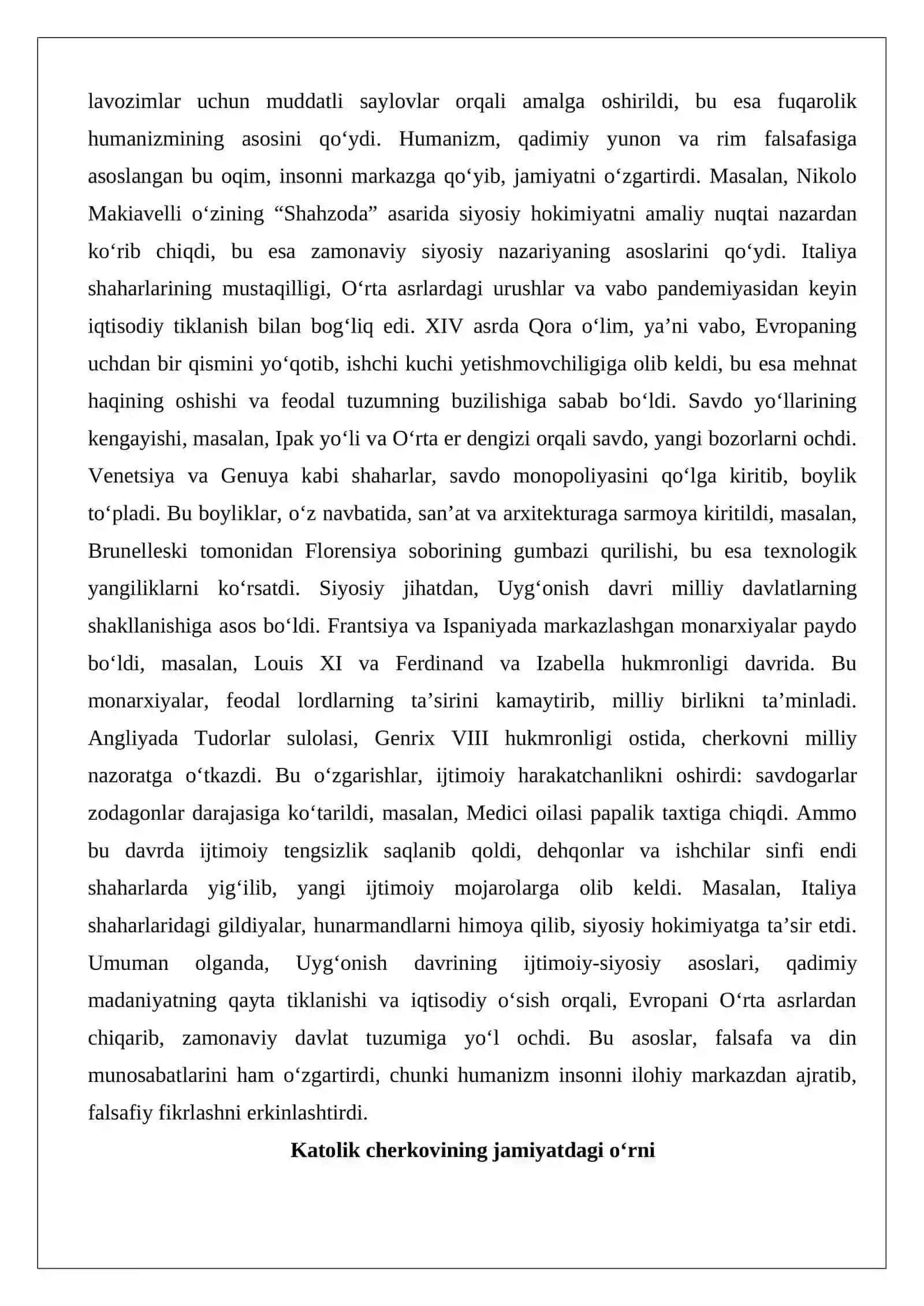 G‘arb Uyg‘onish davrida falsafa va din munosabati 4