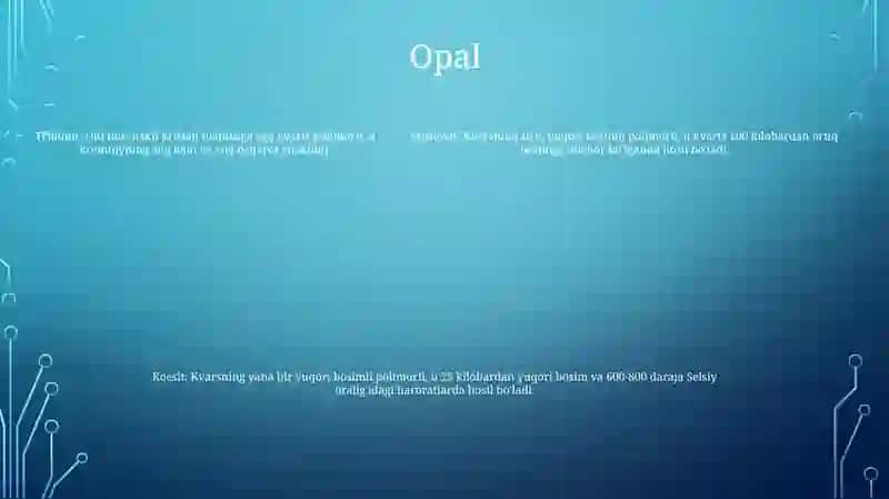Kvars Guruhi: Tridimit,Opal,Stishovit,Kristobalit,Koesit Haqida 4