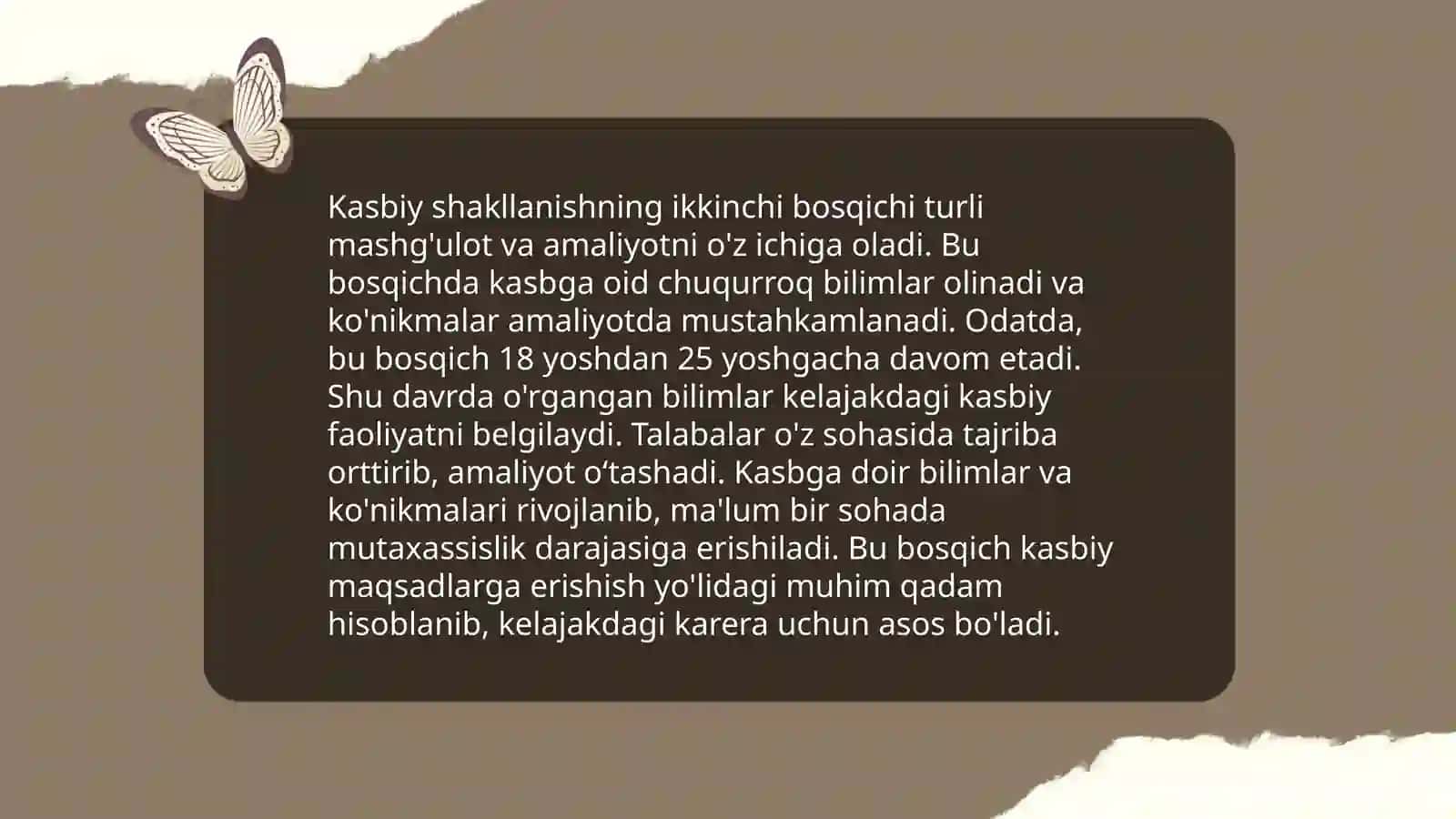 Shaxs pisixalogiyasi va kasbiy shakillanish 4