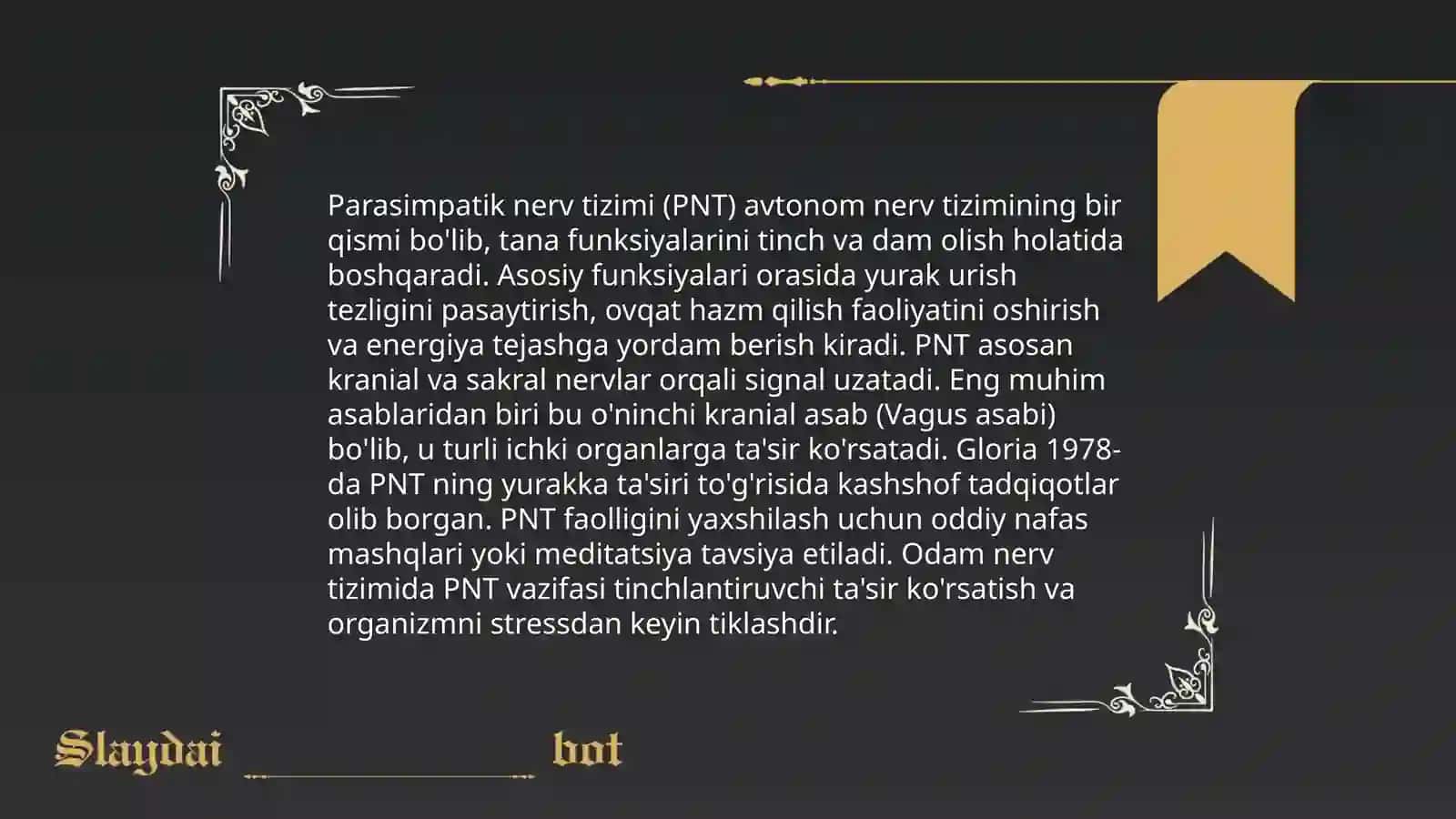 Simpatrik parasimpatik nerv sistemasi 4
