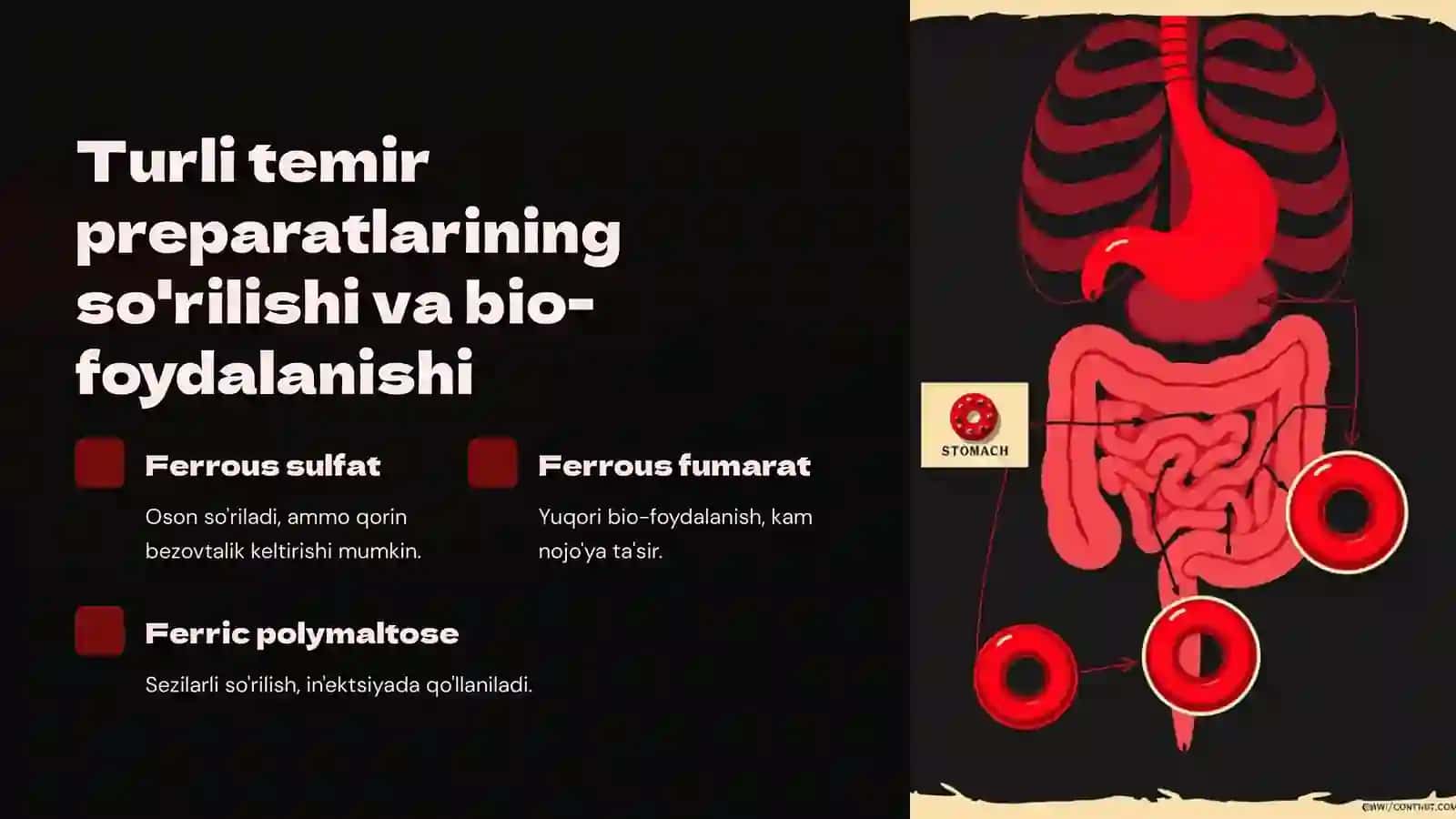 Temir saqlovchi preparatlar farmokologiya 4