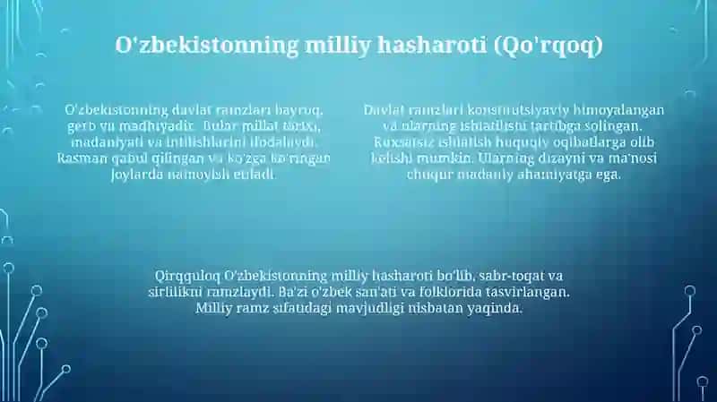 Oʻzbekiston Respublikasi davlat ramzlari 4