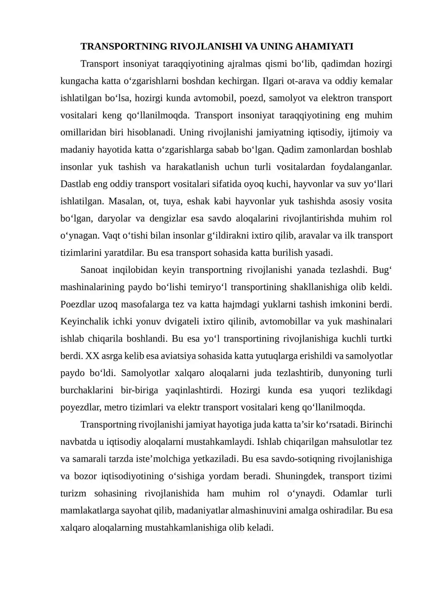 TRANSPORT VA EKOLOGIYA 4