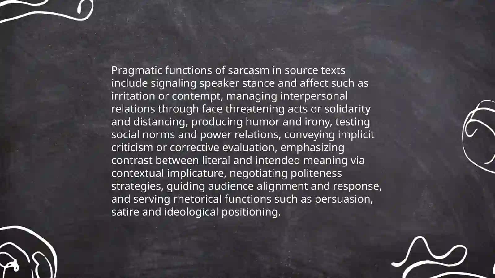 irony and sarcasm in translation: stylistic and pragmatic challange 4