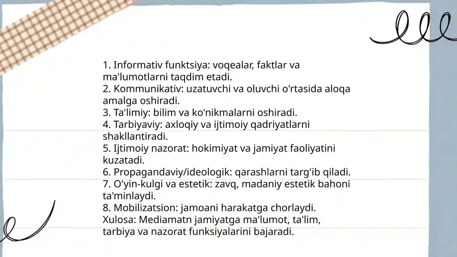 Mediamatn tushunchasi va uning asosiy xususiyatlari 4