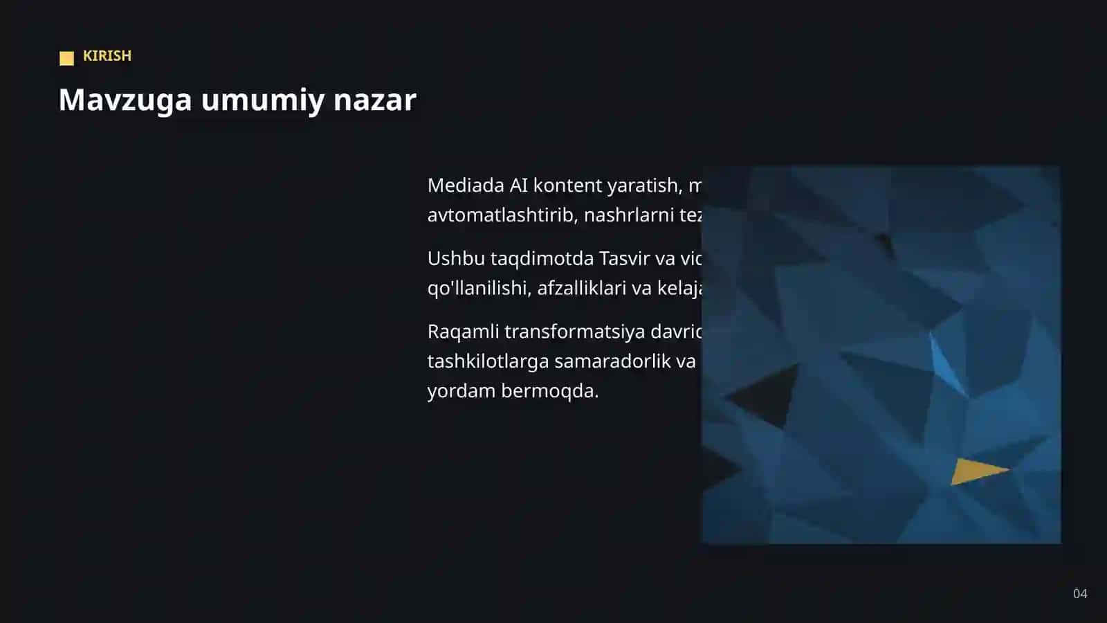 AI MEDIA VA JURNALISTIKADA 4