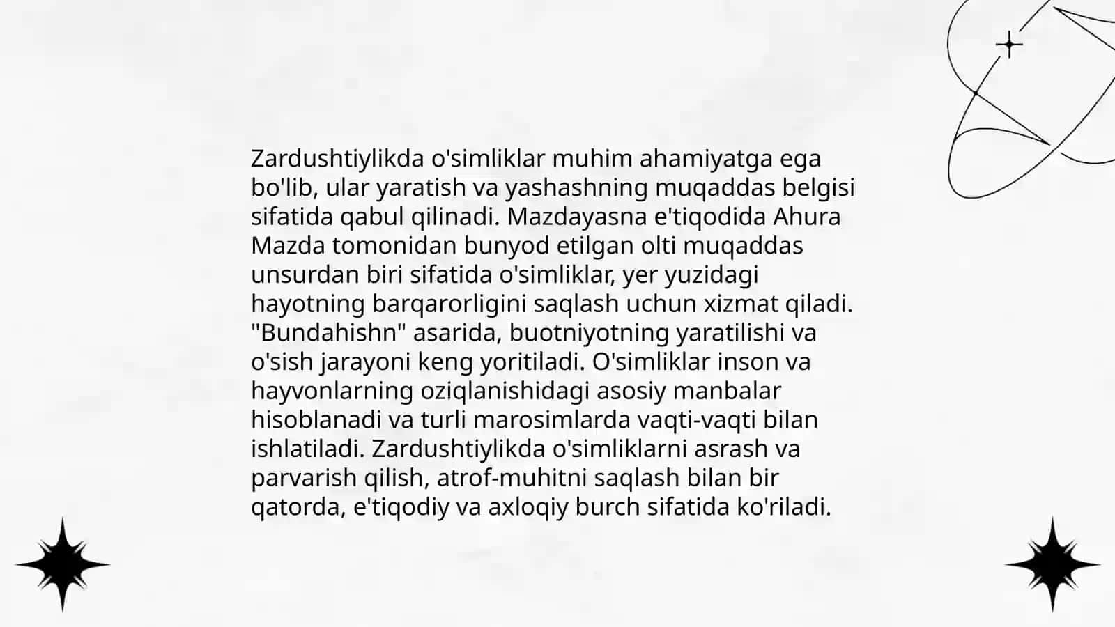 Zardushtiylikda tabiatning ulugʻlanishi 4