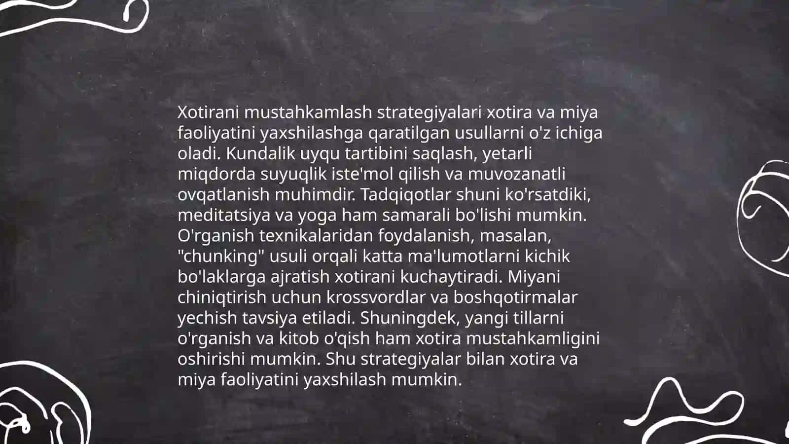 Diqqatni Rivojlantirish Usullari 4