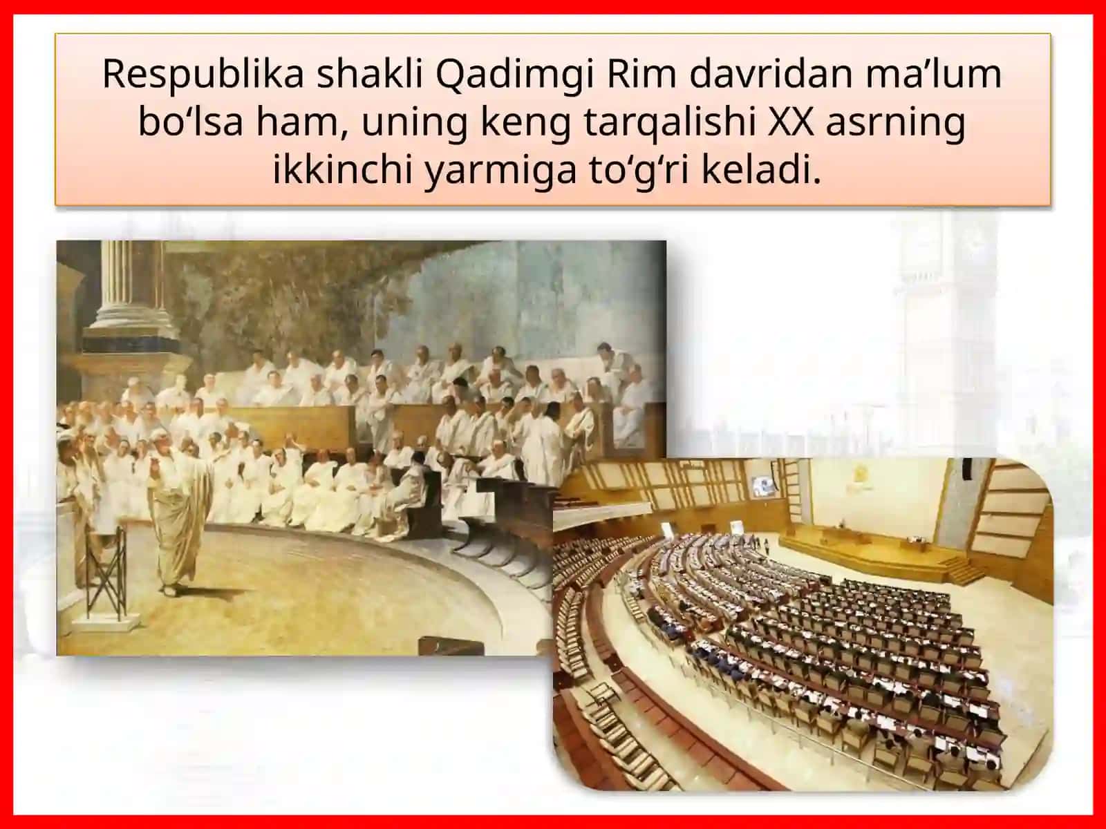Mamlakatlarning boshqaruv shakli va davlat tuzilishi 4