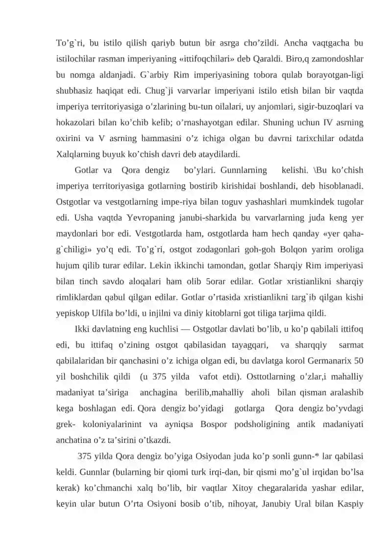 XALQLARNING BUYUK KO’CHISHI VA UNING OQIBATLARI 4