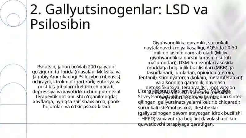 Narkomaniya va uning turlari 4