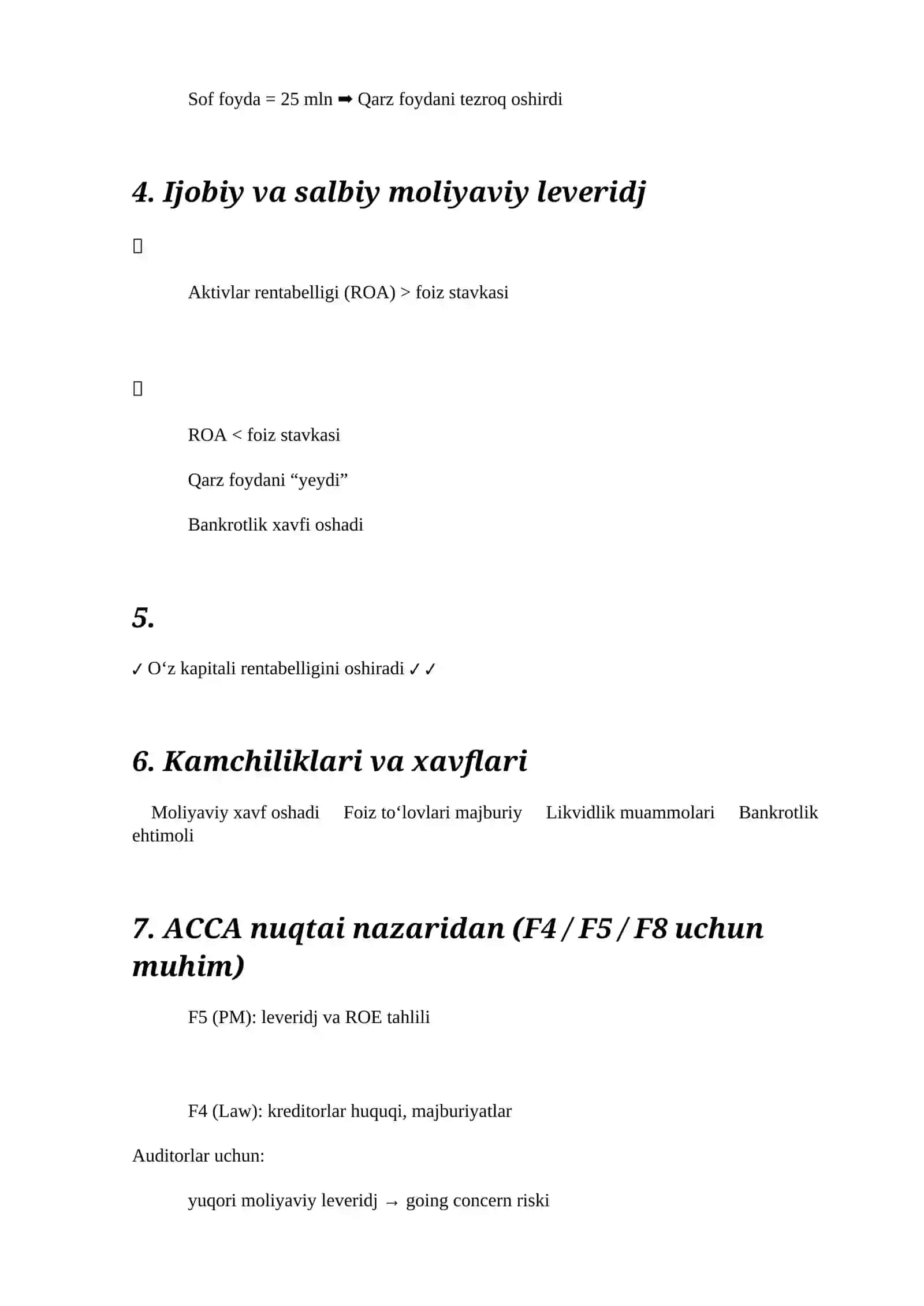 Moliyaviy leveridj tahlili 4
