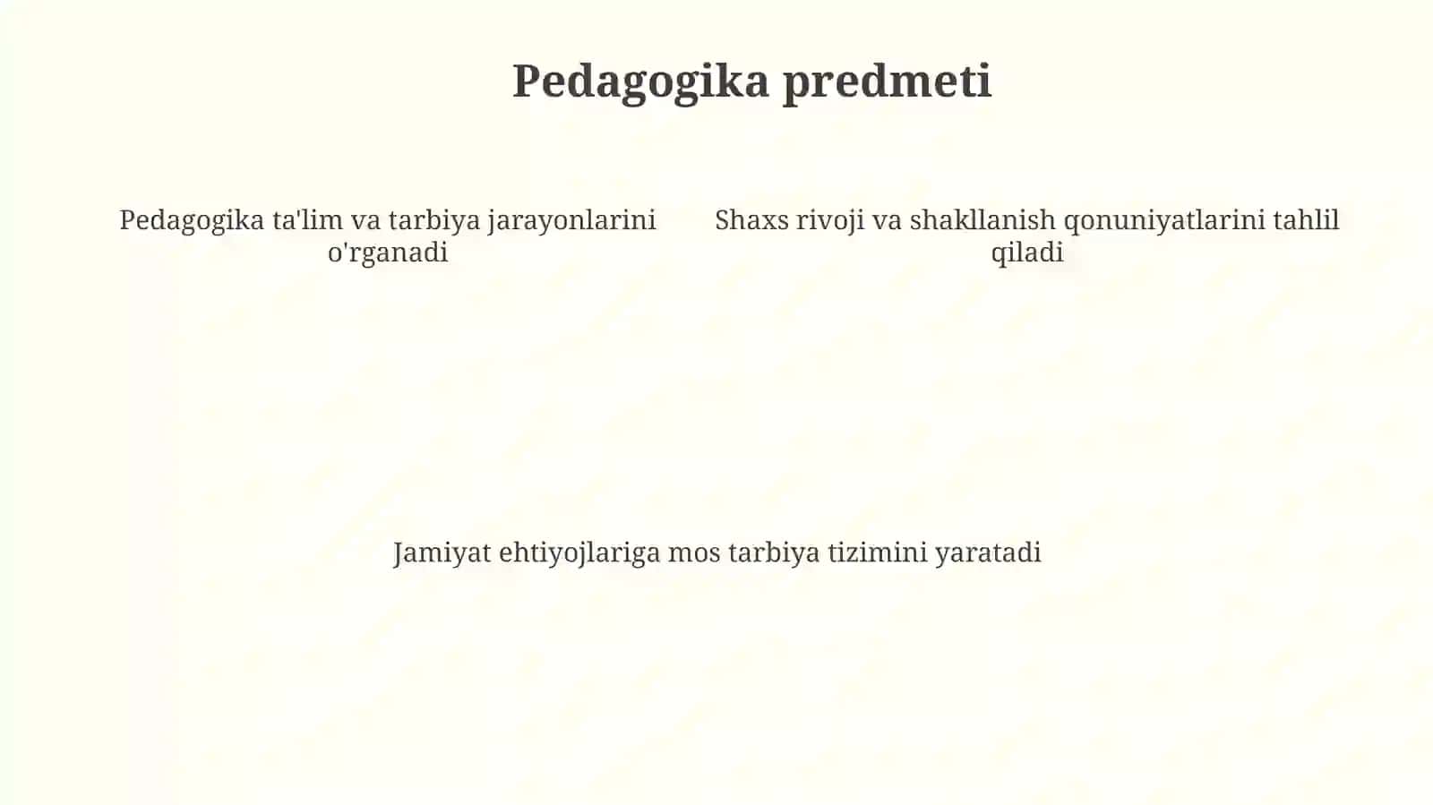 Umumiy pedagogika ta'lim tarbiya nazariyasi, Umumiy pedagogikaning ilmiy tadqiqot metodlari 4