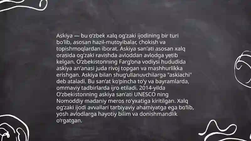 Askiya va milliy madaniyat 4