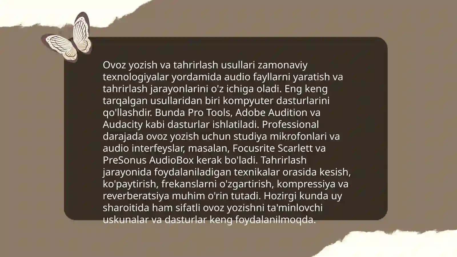 Video montaj qilish texnikalari 4