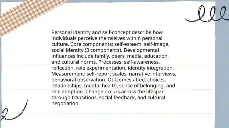 Personal culture 4