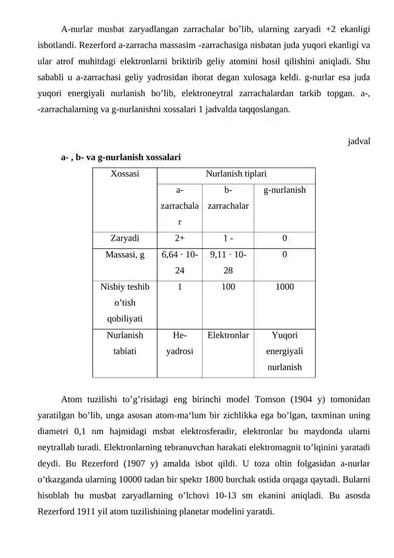 ATOM TUZILISHI VA ELEMENTLARNING DAVRIY SISTEMASI 4