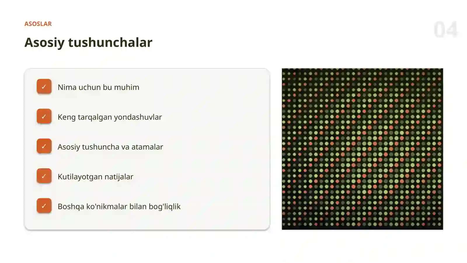 AI MA'LUMOTLAR BILAN ISHLASH 4