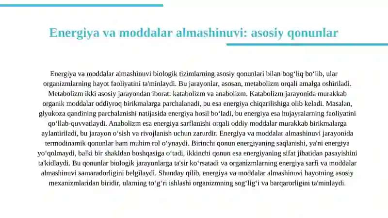 Massa almashinish jarayonlari va mexanizmlari 4