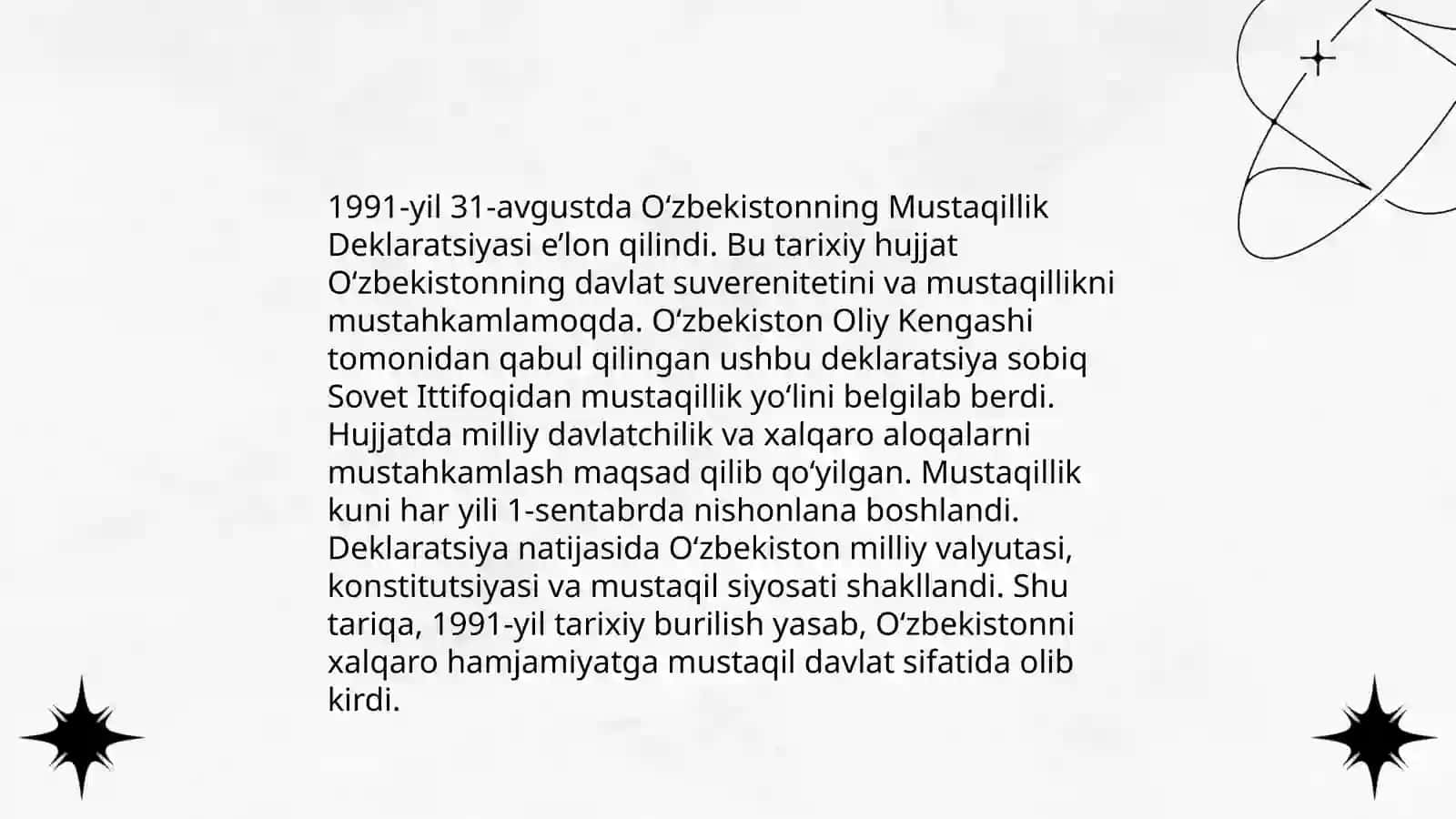 O'zbekistonda mustaqilikning tarixiy asoslari 4