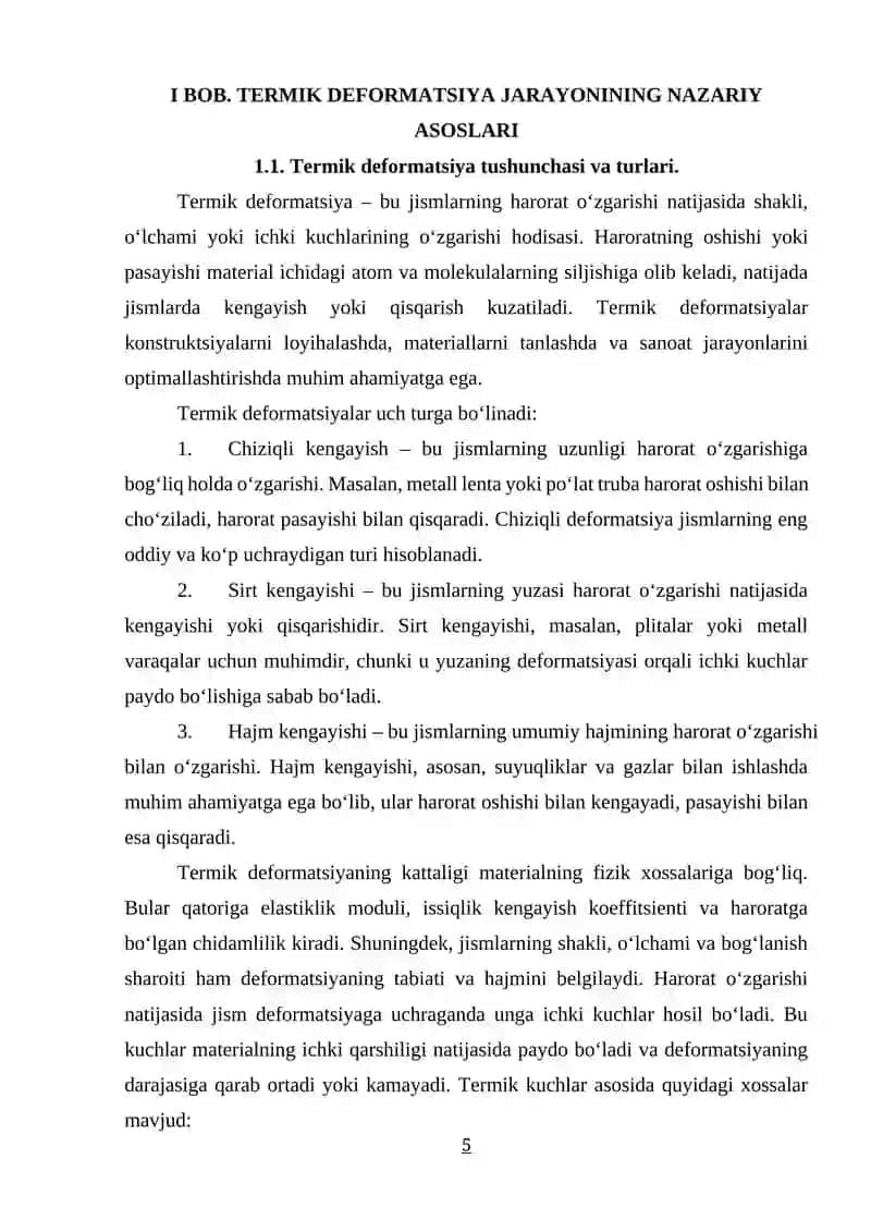 TERMIK TA'SIR OSTIDA JISM DEFORMATSIYASI 4