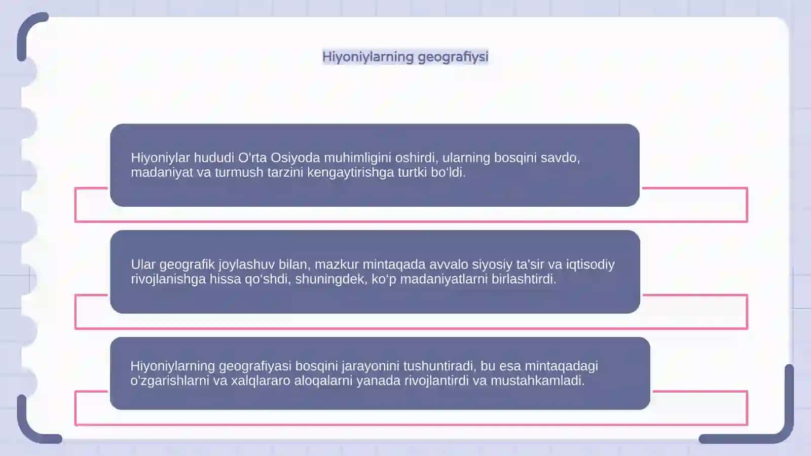 Hiyoniylar hidaviylarning o'rta osiyoga bosqini 4