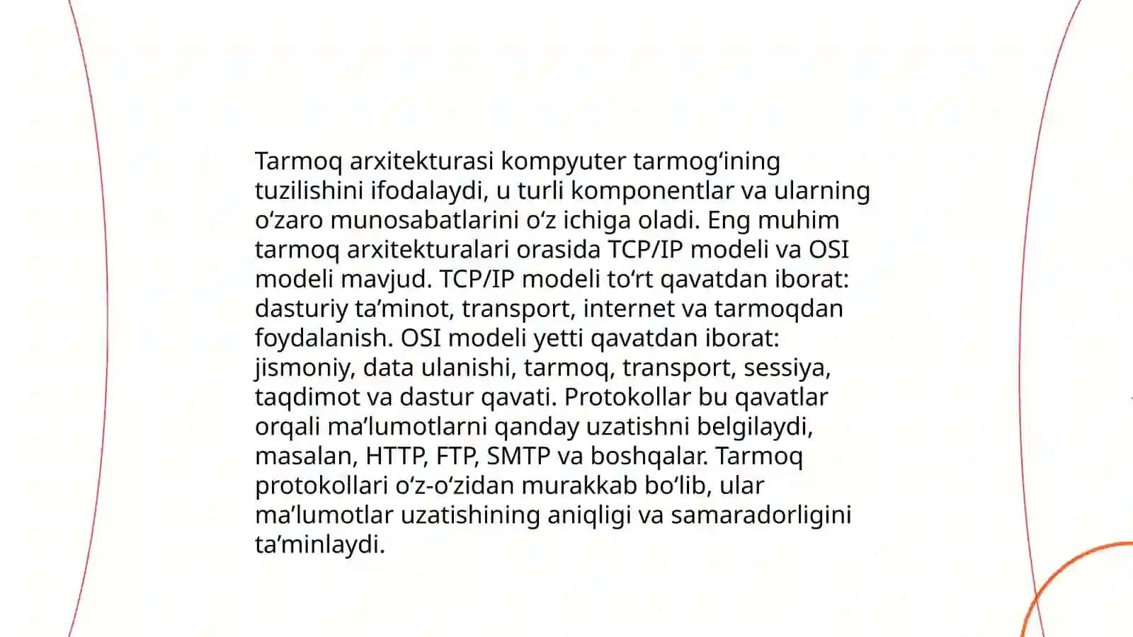 Kompyuter tarmoqlari va ularning tushunchalari va turlari 4