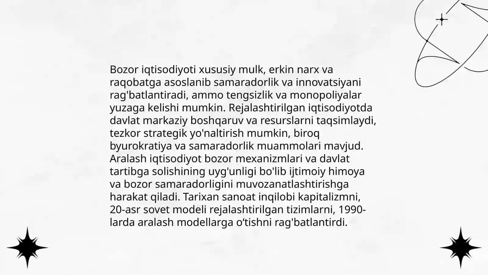 Jaxon xo'jaligi va uning evolyutsiyasi 4