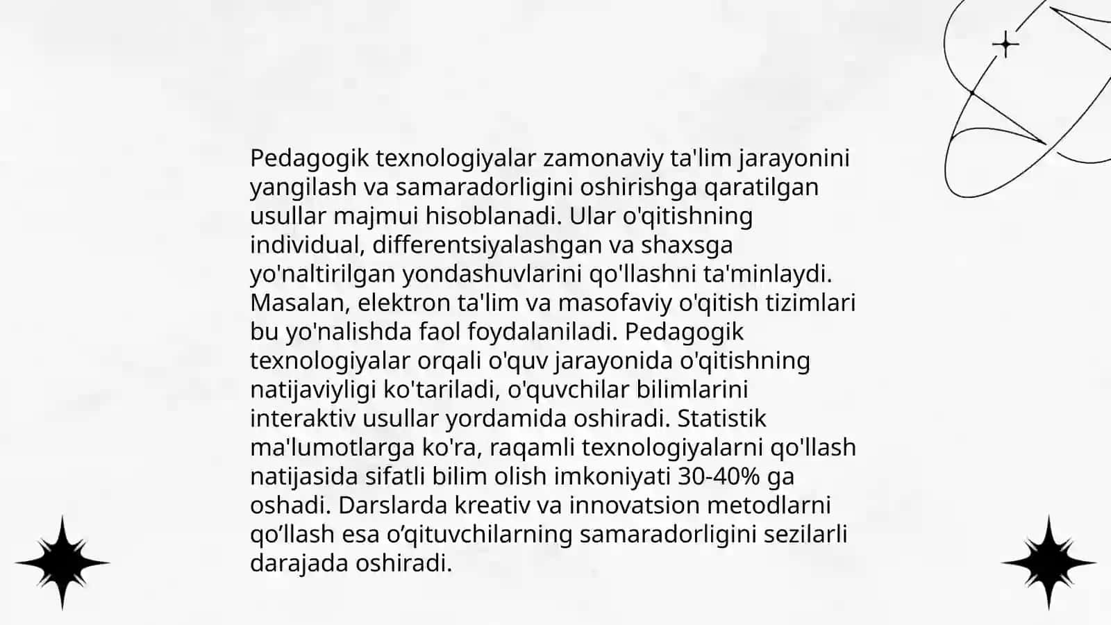 Ta'lim nazariyasi va amaliyoti 4
