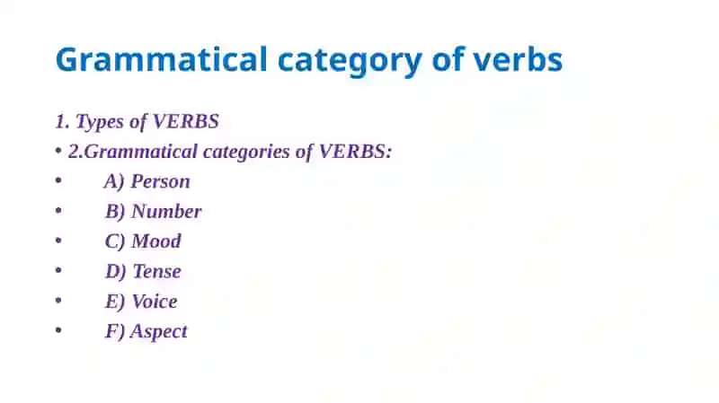 The Verb and Its Types 4