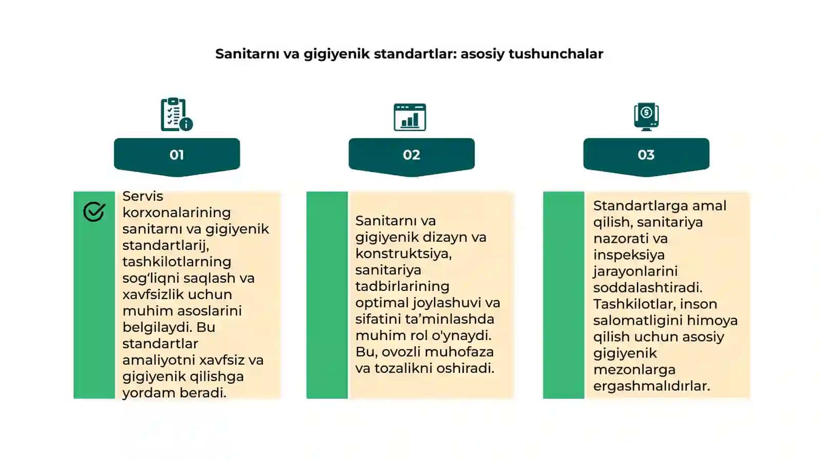 Servis korxonalarining sanitar -gigiyenik dazayn va konstruktsiyasi 4