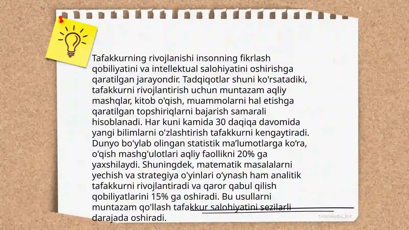 Til va tafakkur 4