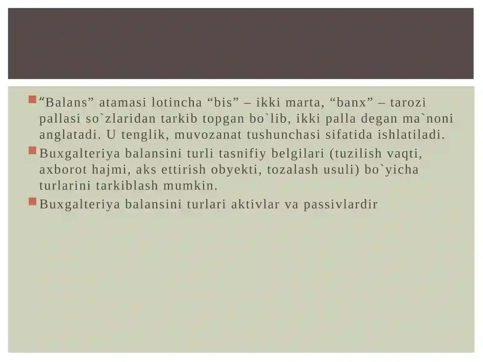 MOLIYAVIY HISOBOT TAHLILI FANI 4
