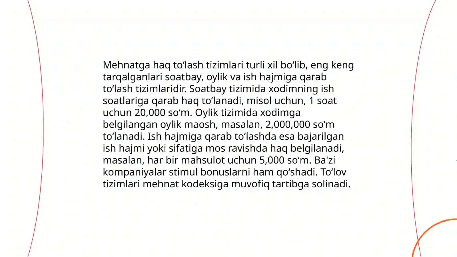 Mehnatga pul to'lash 4