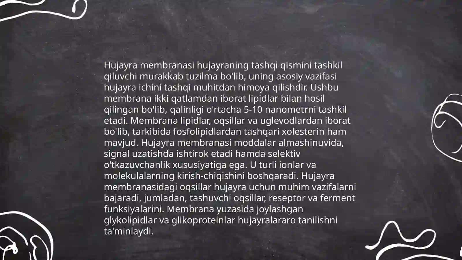 Hujayra tuzilishi 4