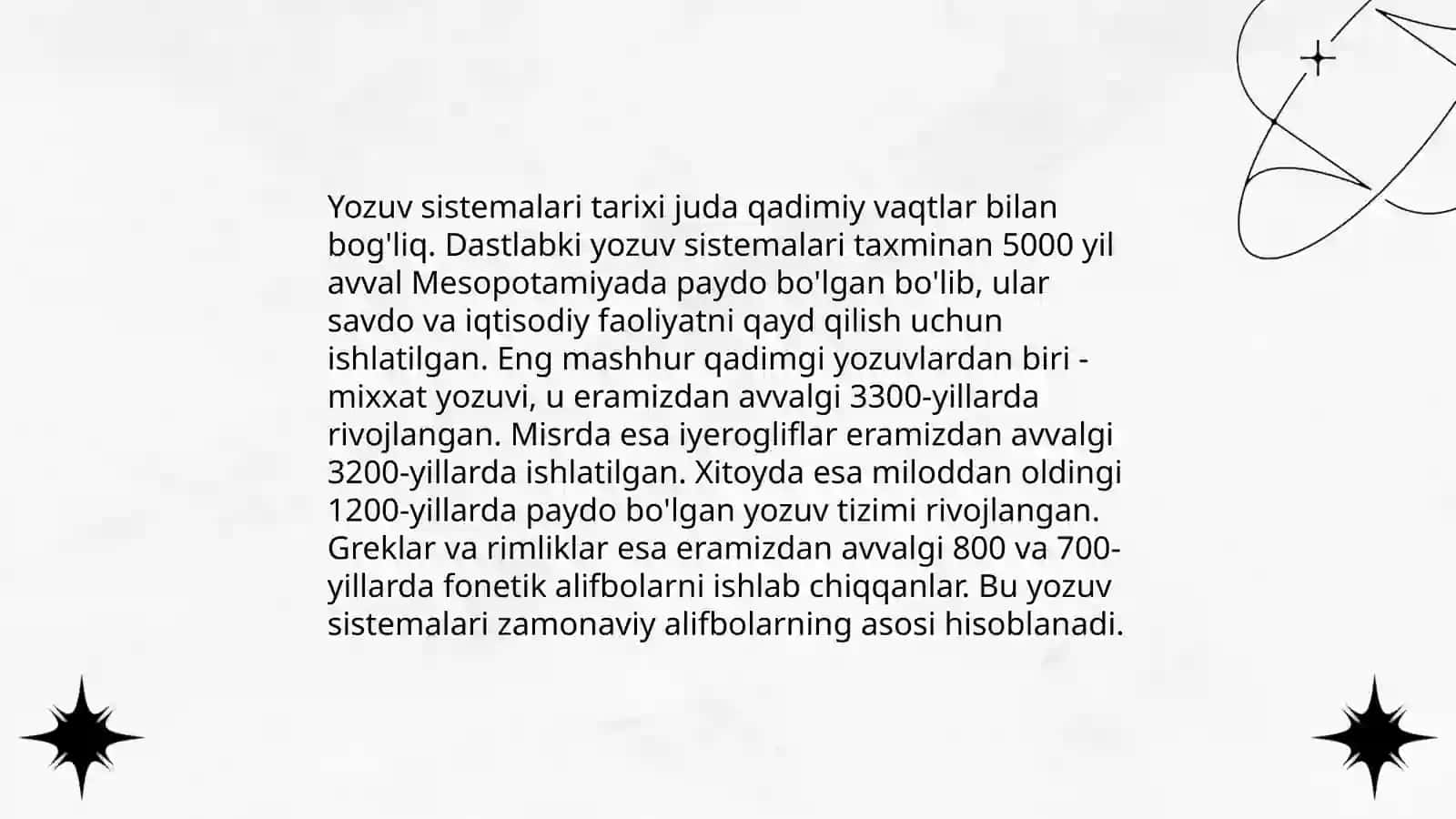 Til va yozuv masalalari 4