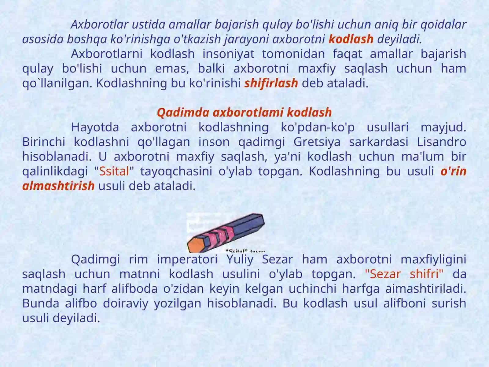 Axborotlami kodlash 4
