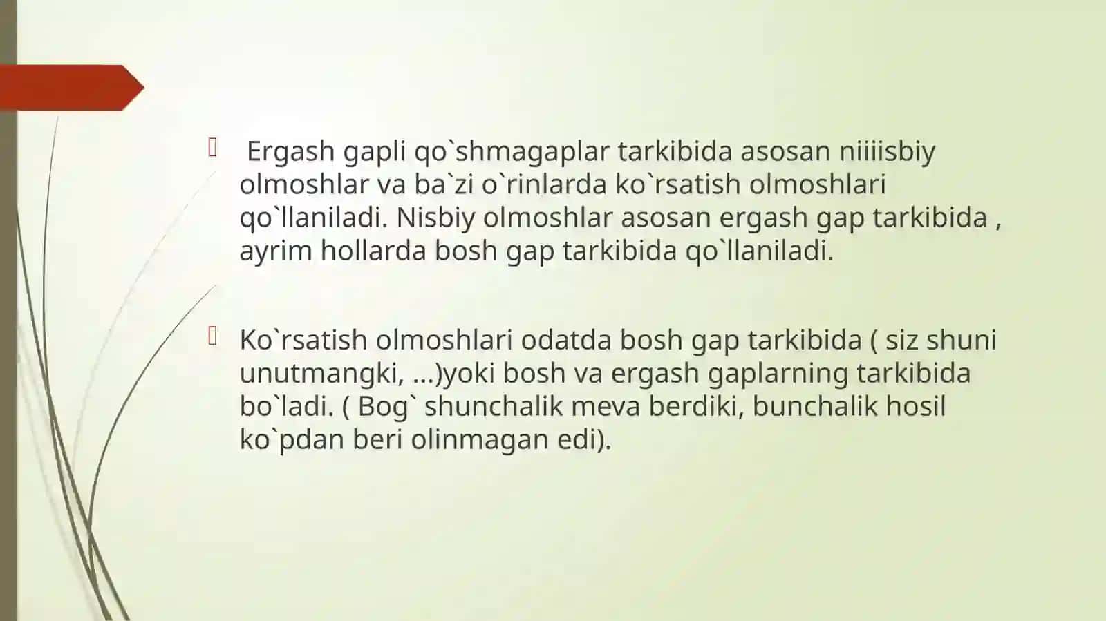 QOSHMA GAP QOLIPLARINING NUTQIY XUSUSIYATLARI 4