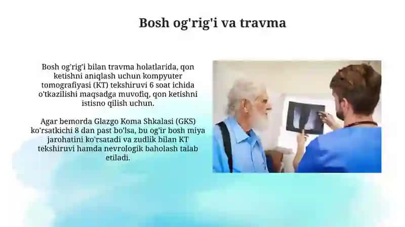 Shoshilinch holatlar nur tashxisi 4