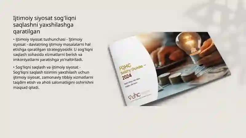 Sog'liqnisaqlash sohasidagi davlatning ijtimoiy-siyosati 4