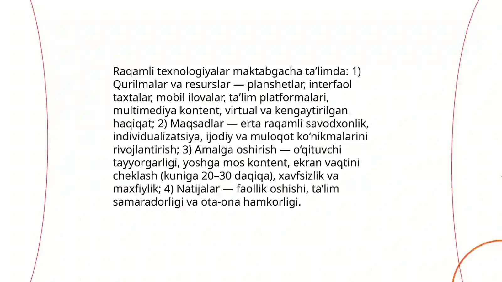 Uzluksiz taʼlimdagi tendensiyalar tarkibi 4
