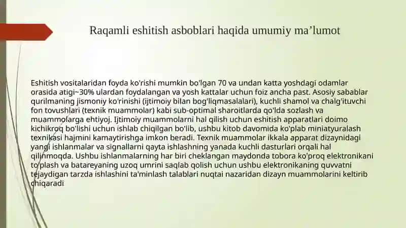 Raqamli Eshitish Asboblari 4