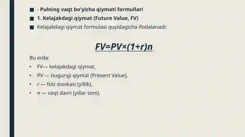 Pulningvaqtbo’yichaqiymati 4