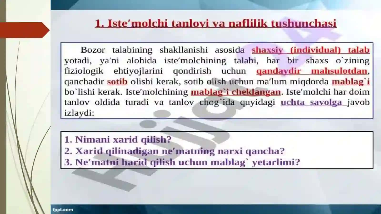 Iste’mol va jamg'arishning grafiklari va funksiyalari 4