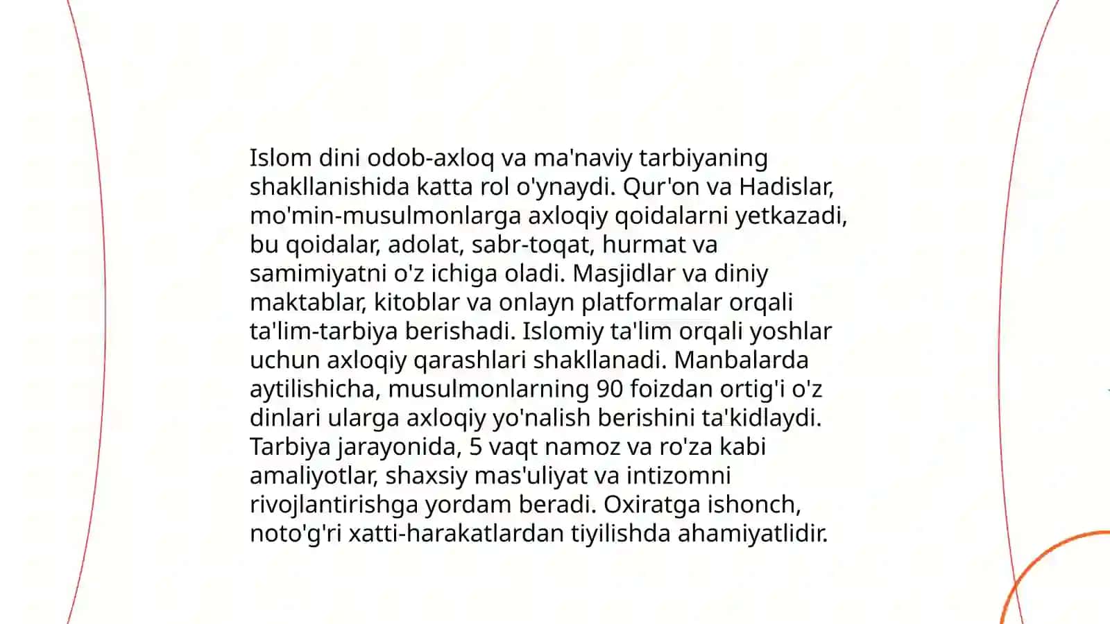 Ilk O'rta asrlarda Markaziy Osiyoda ma'naviy tarbiya masalasi 4