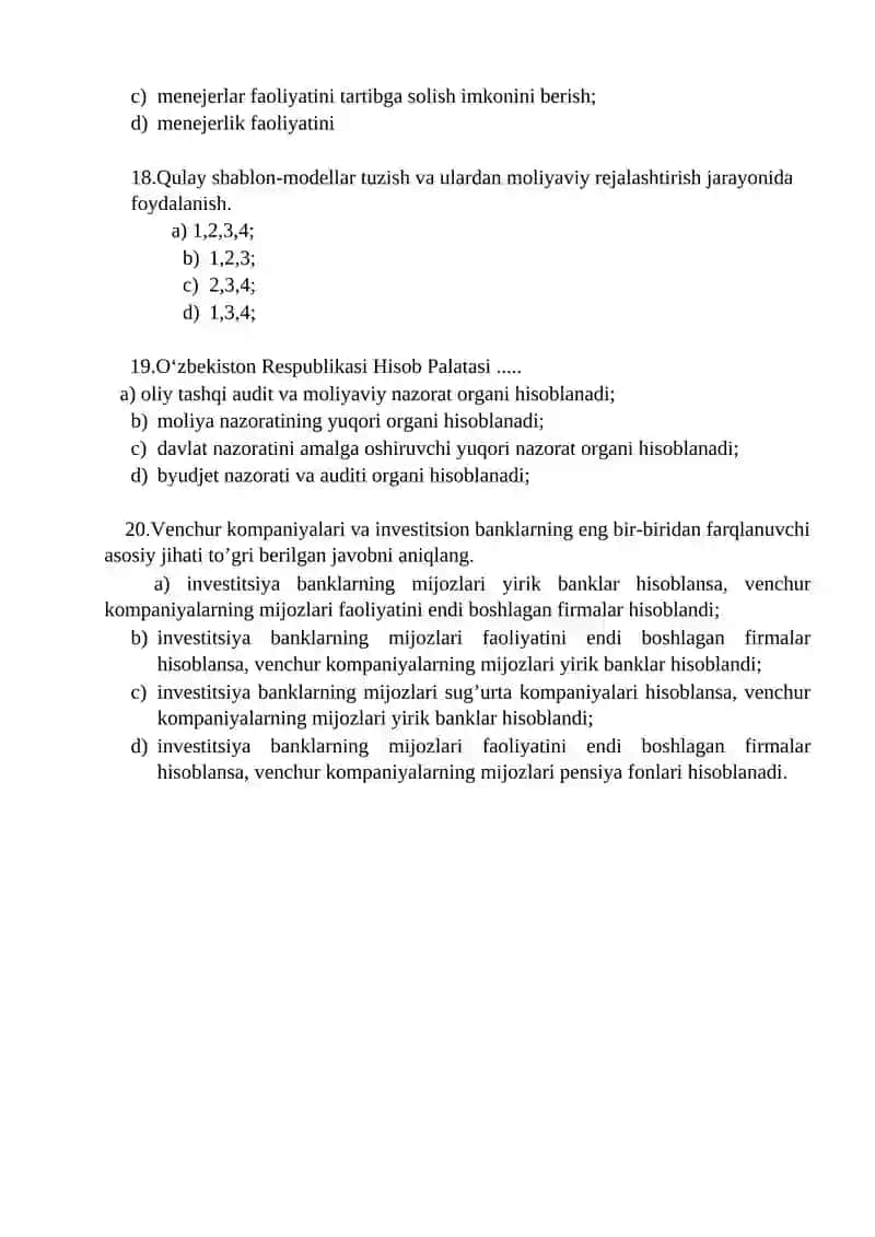 Davlat moliyaviy bo'g'ini 4